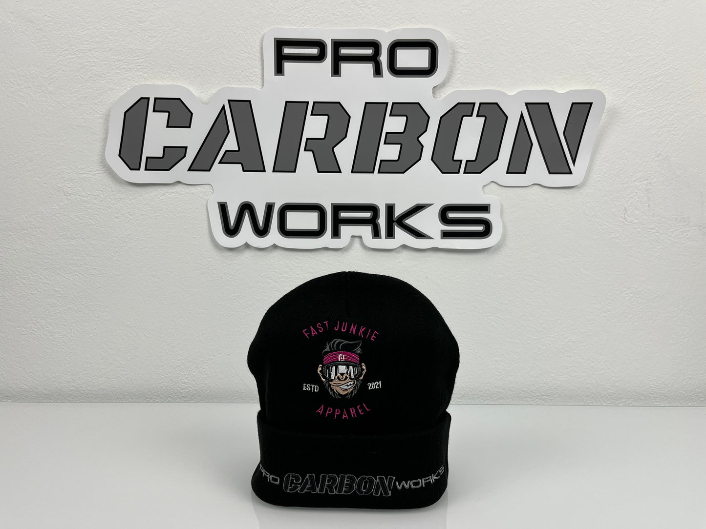 Pro Carbon Works and Fast Junkies Beanie