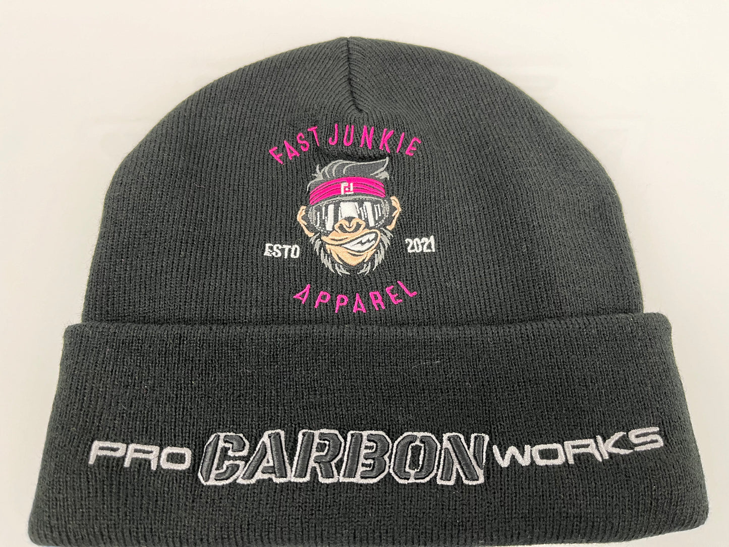 Pro Carbon Works and Fast Junkies Beanie